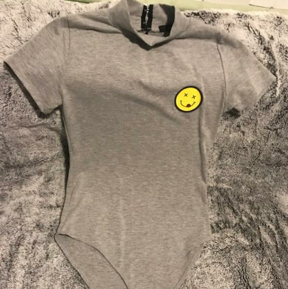 Gray Bodysuit
